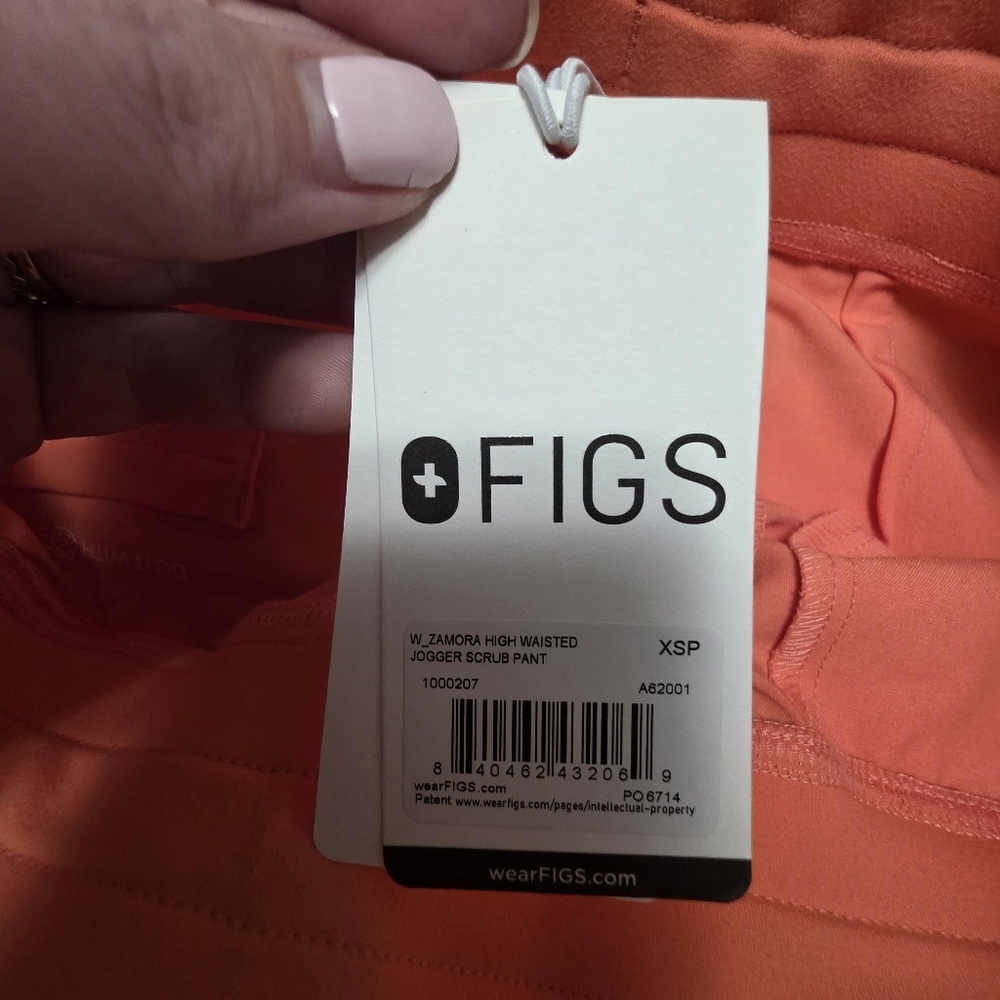 Figs Zamora NWT High Waisted Jogger Pants Spiced Cider Size XS/P - Picture 9 of 11
